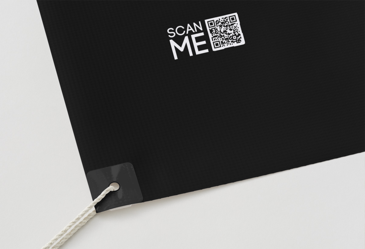 GateHaus card with Scan Me